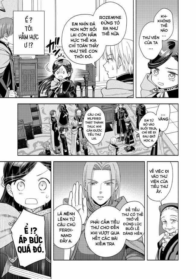 Honzuki no Gekokujou: Dai 4-bu Kizoku-in no toshokan o sukutai! Chapter 6 trang 28