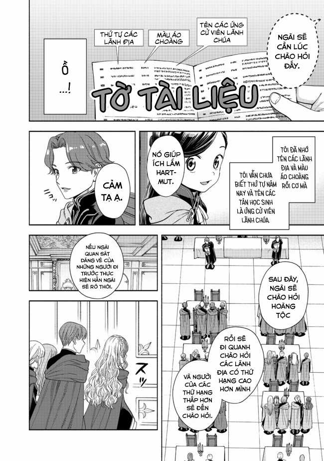 Honzuki no Gekokujou: Dai 4-bu Kizoku-in no toshokan o sukutai! Chapter 6 trang 3