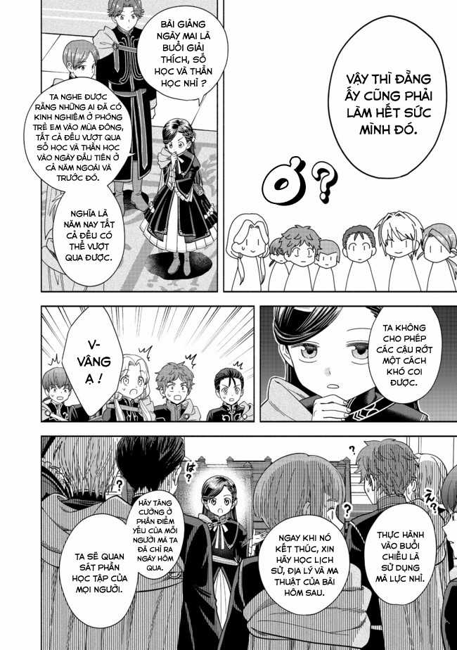 Honzuki no Gekokujou: Dai 4-bu Kizoku-in no toshokan o sukutai! Chapter 6 trang 31