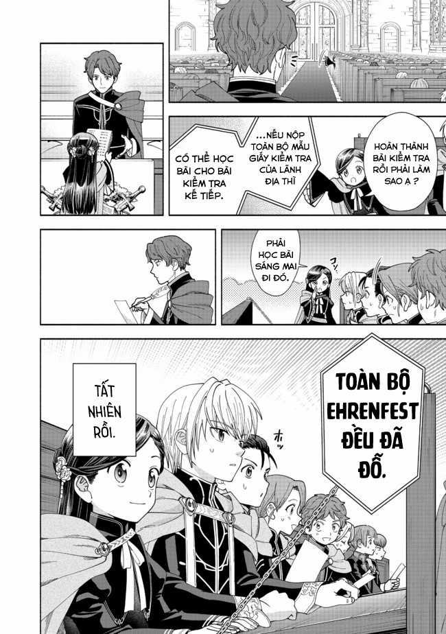 Honzuki no Gekokujou: Dai 4-bu Kizoku-in no toshokan o sukutai! Chapter 7 trang 11