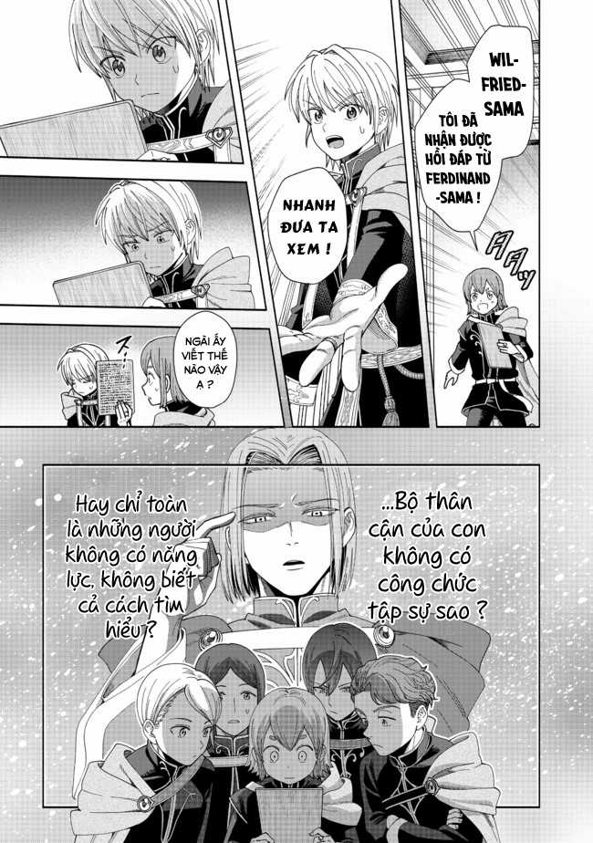 Honzuki no Gekokujou: Dai 4-bu Kizoku-in no toshokan o sukutai! Chapter 7 trang 14