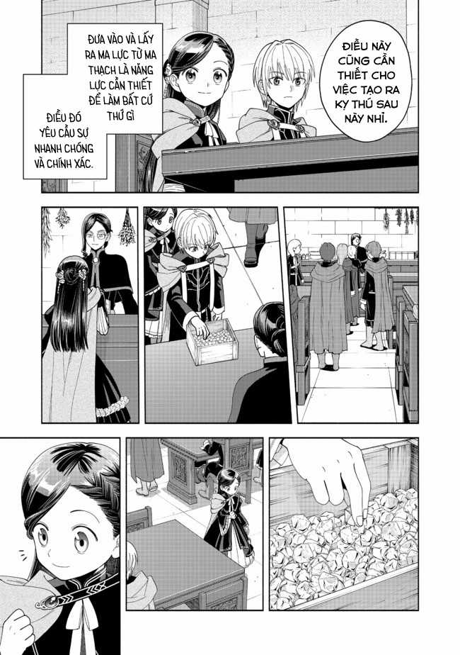 Honzuki no Gekokujou: Dai 4-bu Kizoku-in no toshokan o sukutai! Chapter 7 trang 18
