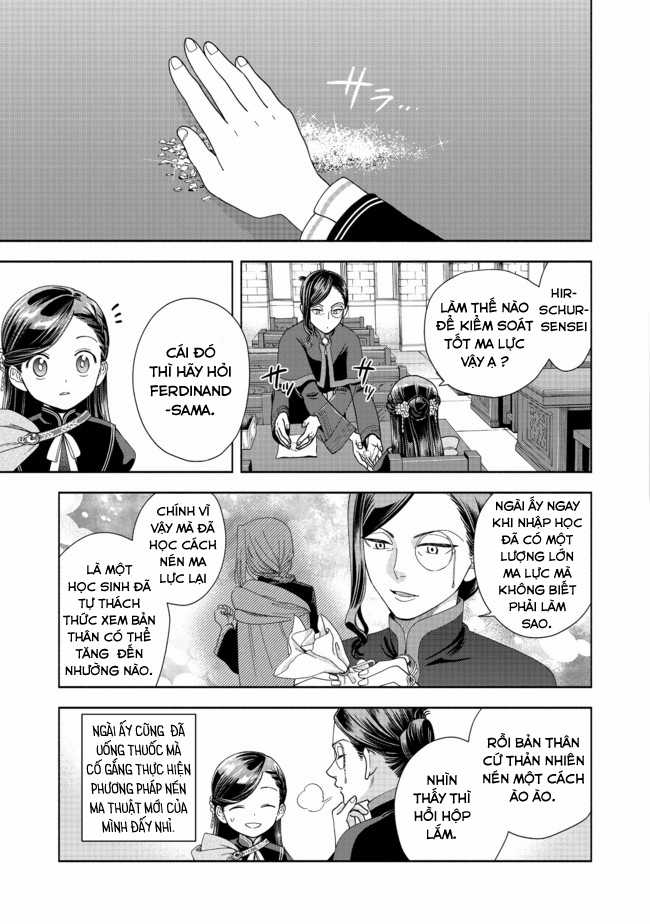 Honzuki no Gekokujou: Dai 4-bu Kizoku-in no toshokan o sukutai! Chapter 7 trang 28