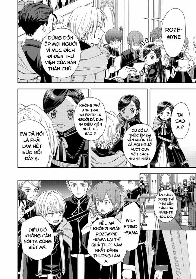 Honzuki no Gekokujou: Dai 4-bu Kizoku-in no toshokan o sukutai! Chapter 7 trang 3