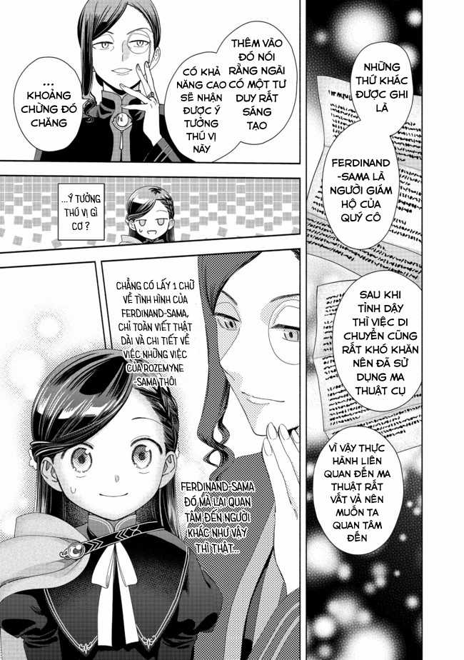 Honzuki no Gekokujou: Dai 4-bu Kizoku-in no toshokan o sukutai! Chapter 7 trang 32
