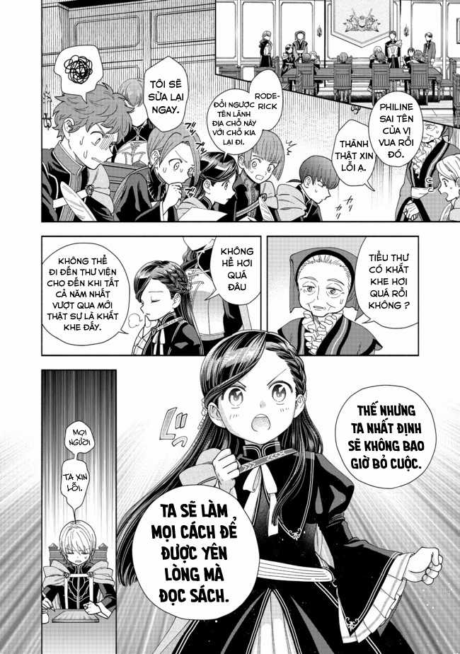 Honzuki no Gekokujou: Dai 4-bu Kizoku-in no toshokan o sukutai! Chapter 7 trang 5