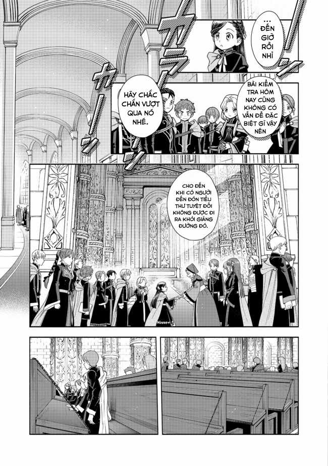 Honzuki no Gekokujou: Dai 4-bu Kizoku-in no toshokan o sukutai! Chapter 7 trang 6