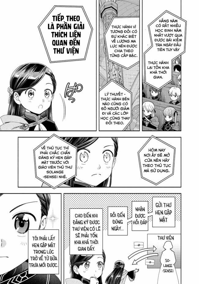 Honzuki no Gekokujou: Dai 4-bu Kizoku-in no toshokan o sukutai! Chapter 7 trang 8