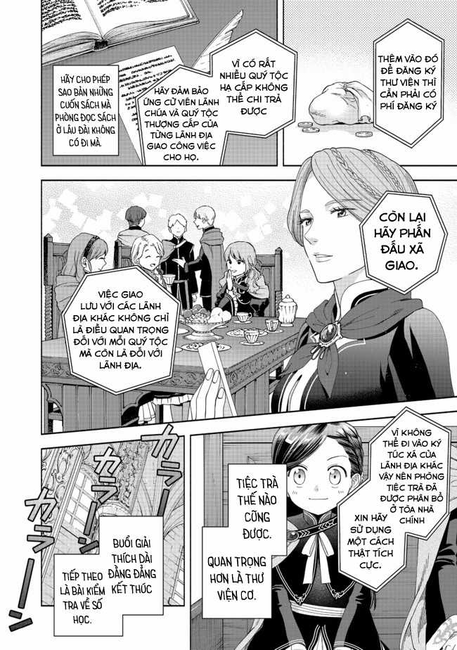 Honzuki no Gekokujou: Dai 4-bu Kizoku-in no toshokan o sukutai! Chapter 7 trang 9