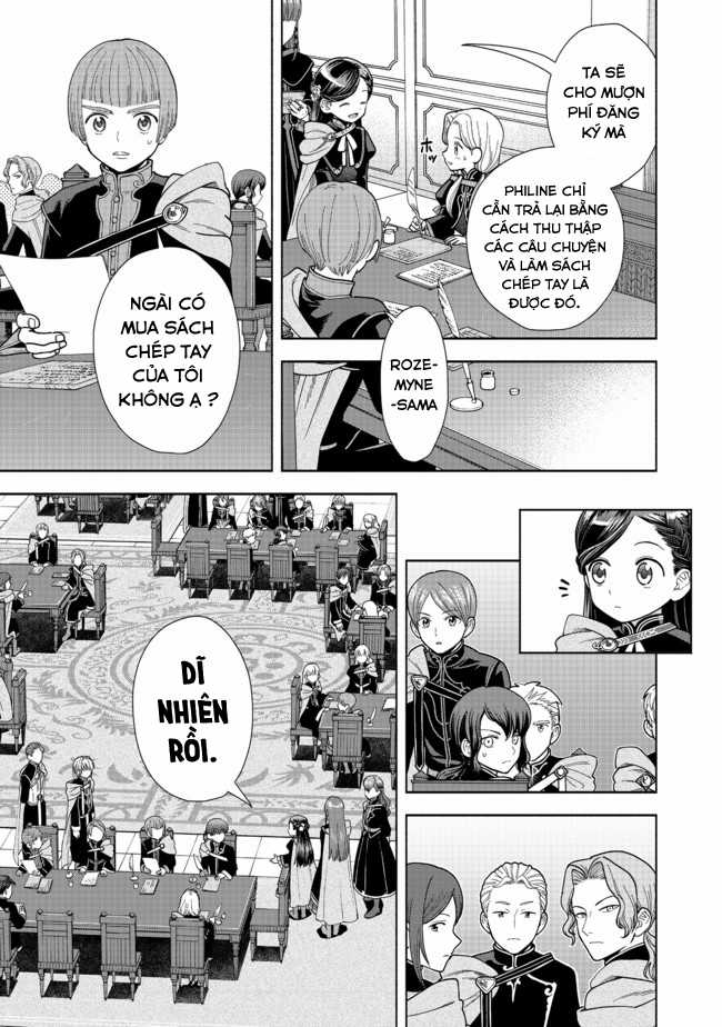 Honzuki no Gekokujou: Dai 4-bu Kizoku-in no toshokan o sukutai! Chapter 8 trang 10