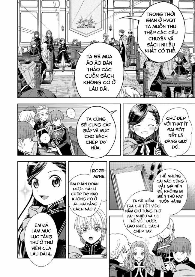 Honzuki no Gekokujou: Dai 4-bu Kizoku-in no toshokan o sukutai! Chapter 8 trang 11