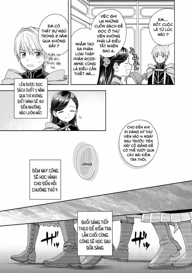 Honzuki no Gekokujou: Dai 4-bu Kizoku-in no toshokan o sukutai! Chapter 8 trang 12