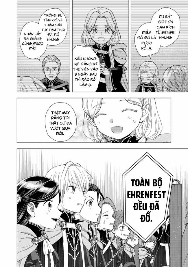 Honzuki no Gekokujou: Dai 4-bu Kizoku-in no toshokan o sukutai! Chapter 8 trang 17