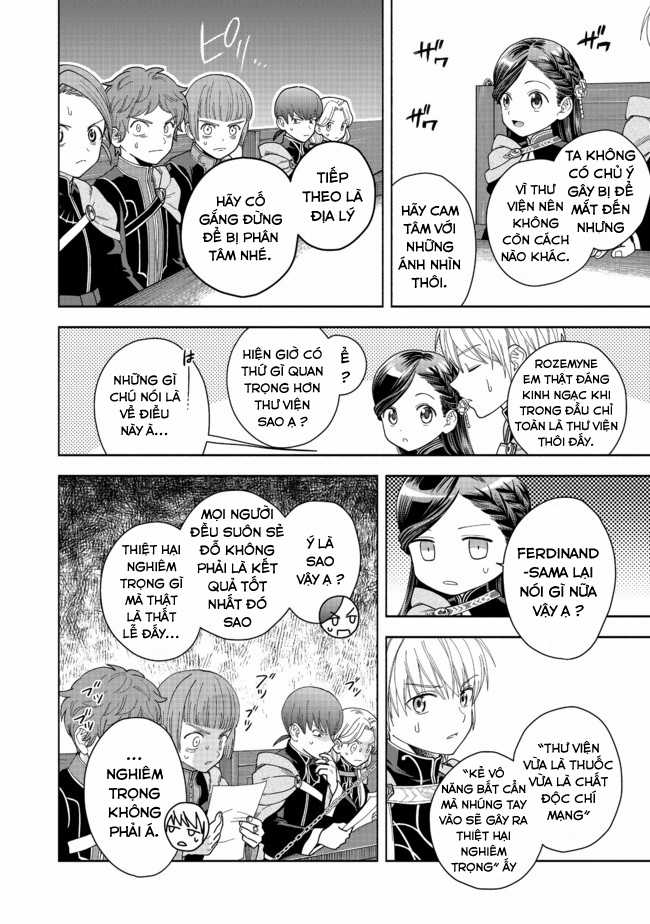 Honzuki no Gekokujou: Dai 4-bu Kizoku-in no toshokan o sukutai! Chapter 8 trang 19