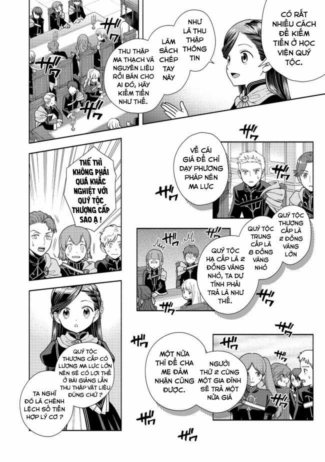 Honzuki no Gekokujou: Dai 4-bu Kizoku-in no toshokan o sukutai! Chapter 9 trang 10