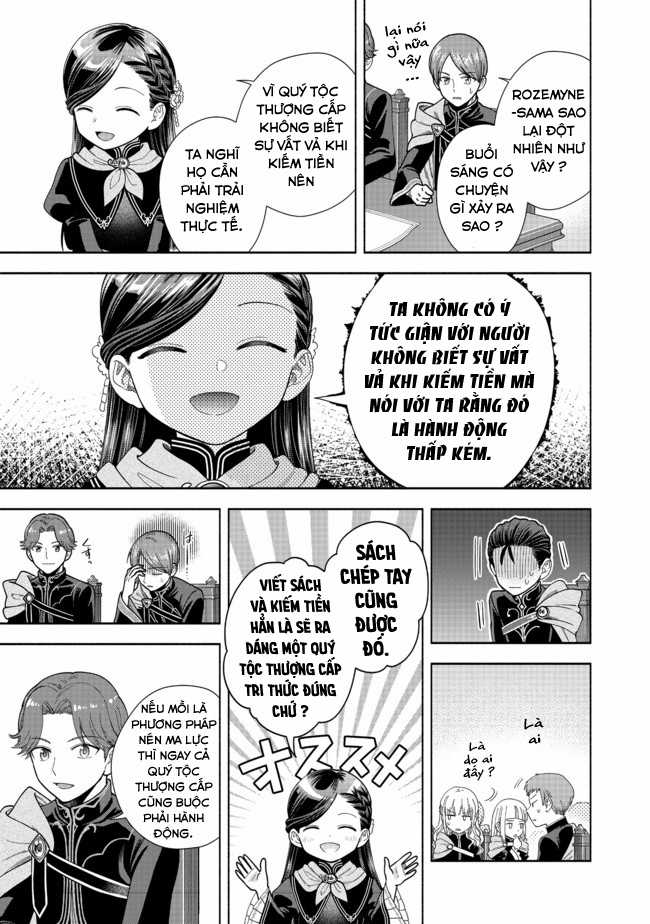 Honzuki no Gekokujou: Dai 4-bu Kizoku-in no toshokan o sukutai! Chapter 9 trang 11