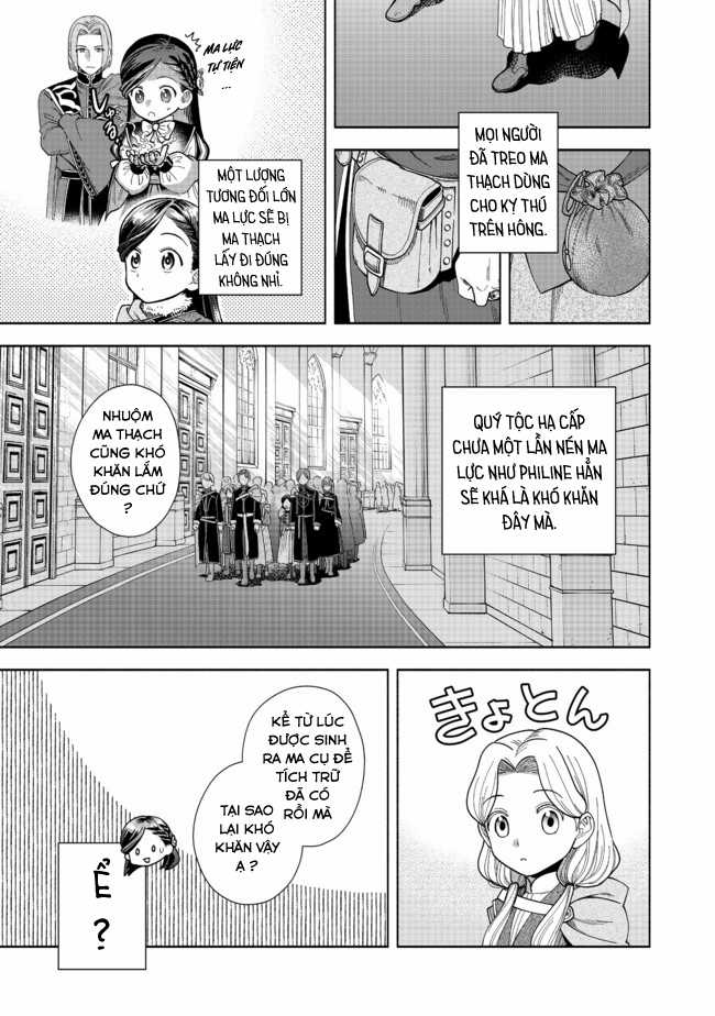 Honzuki no Gekokujou: Dai 4-bu Kizoku-in no toshokan o sukutai! Chapter 9 trang 15
