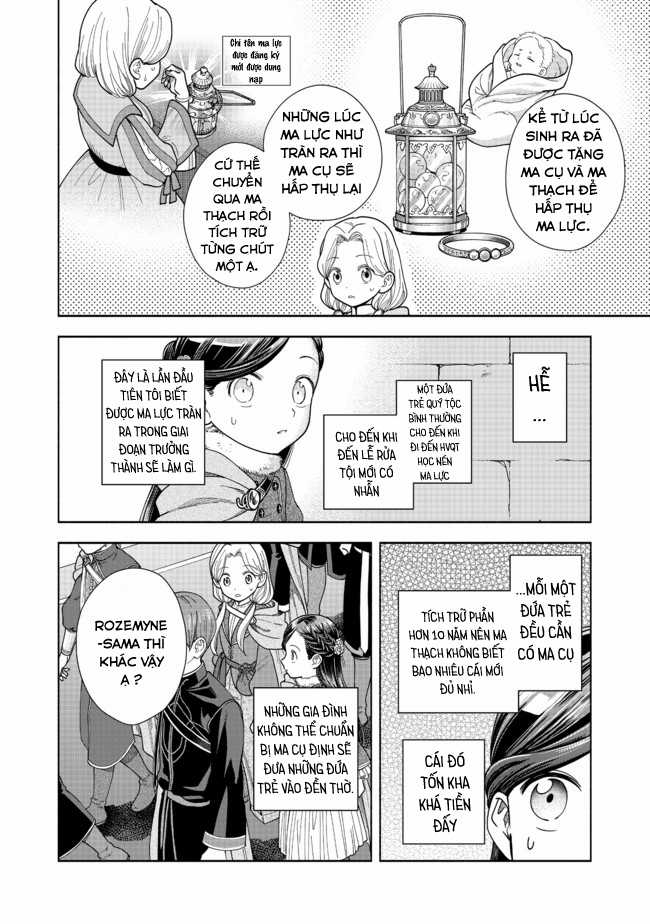 Honzuki no Gekokujou: Dai 4-bu Kizoku-in no toshokan o sukutai! Chapter 9 trang 16