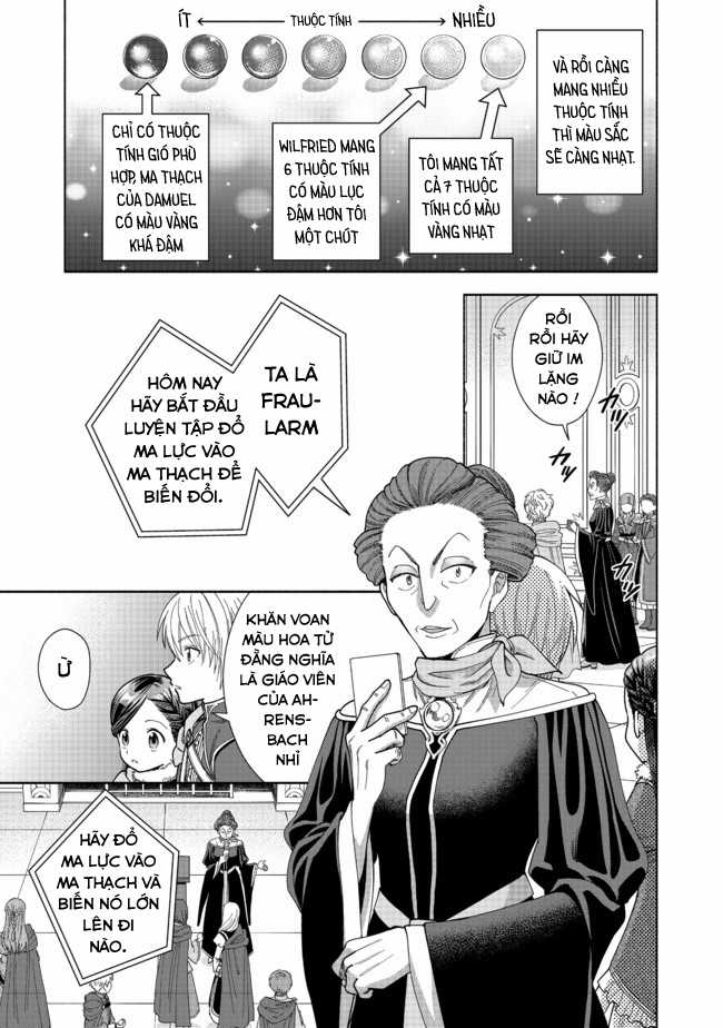 Honzuki no Gekokujou: Dai 4-bu Kizoku-in no toshokan o sukutai! Chapter 9 trang 19