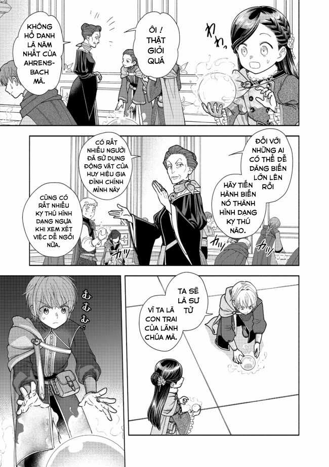 Honzuki no Gekokujou: Dai 4-bu Kizoku-in no toshokan o sukutai! Chapter 9 trang 21