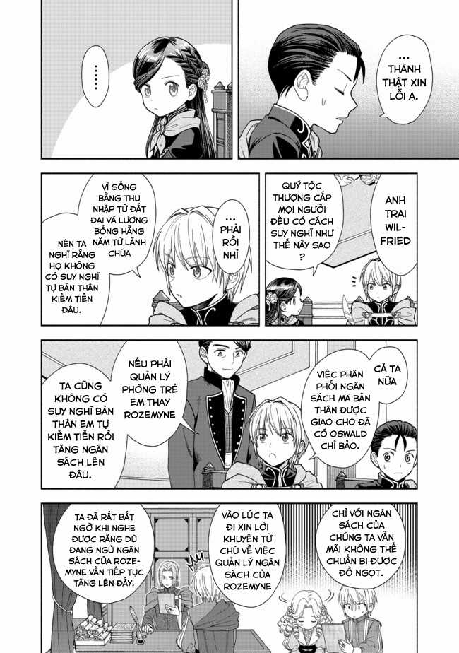 Honzuki no Gekokujou: Dai 4-bu Kizoku-in no toshokan o sukutai! Chapter 9 trang 5