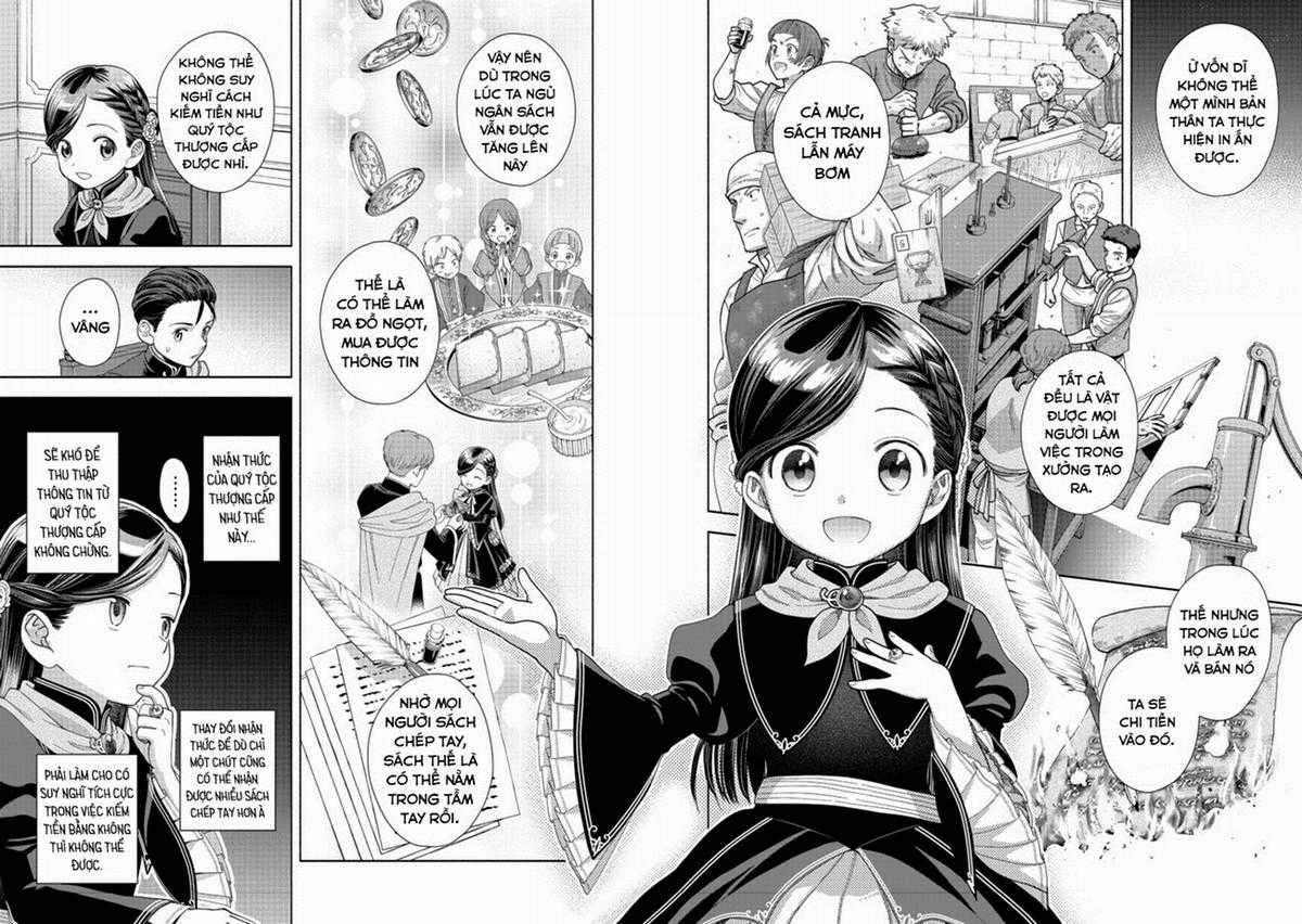 Honzuki no Gekokujou: Dai 4-bu Kizoku-in no toshokan o sukutai! Chapter 9 trang 7