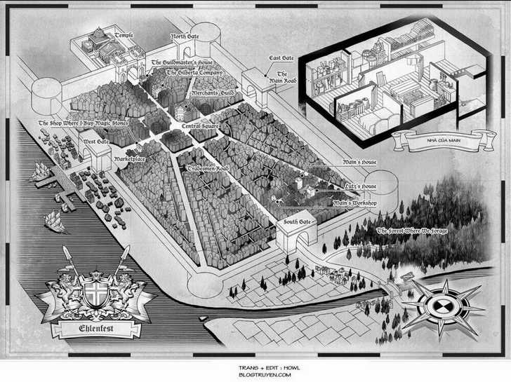 Honzuki No Gekokujou Chapter 1 trang 3