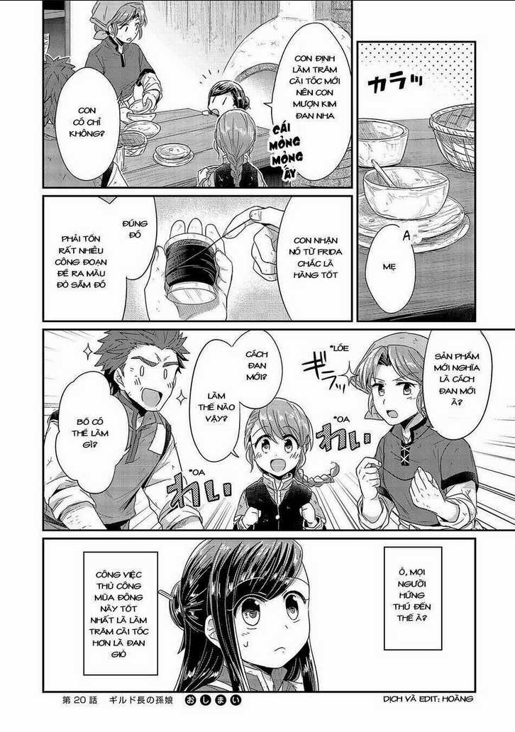 Honzuki No Gekokujou Chapter 20 trang 28