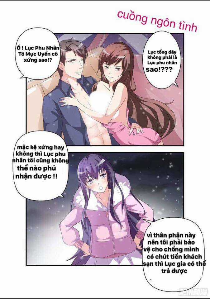 Hợp Đồng Tình Yêu Của Tổng Tài Chapter 4 trang 6