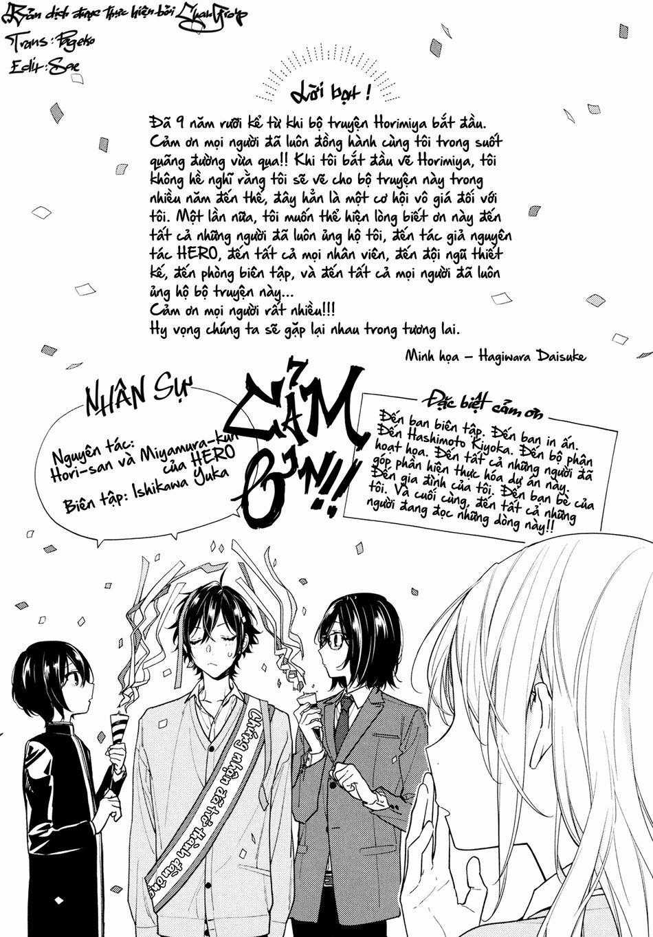 Horimiya Chapter 122.5: Extra trang 5