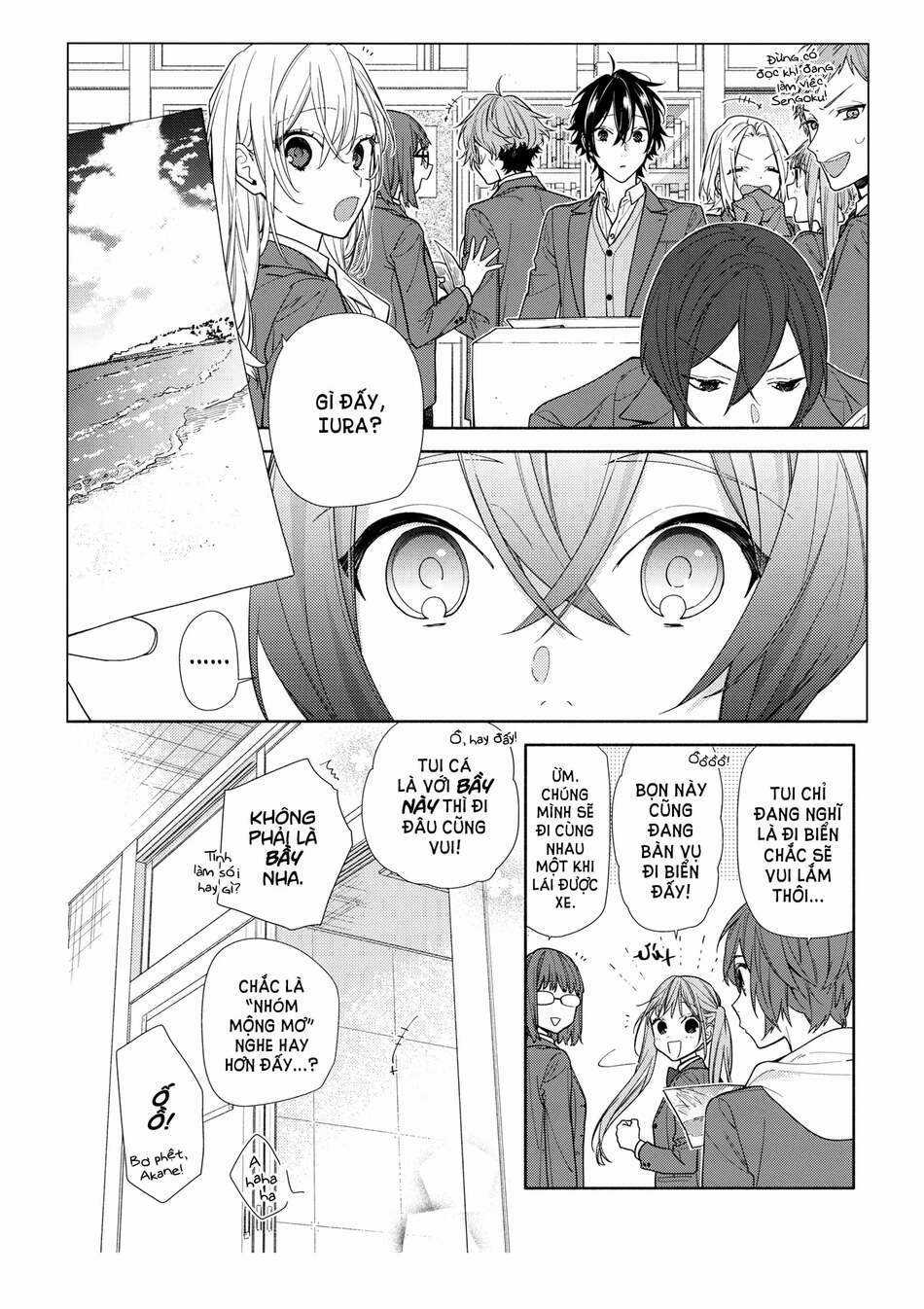 Horimiya Chapter 122.7: Exhibition Extra trang 9
