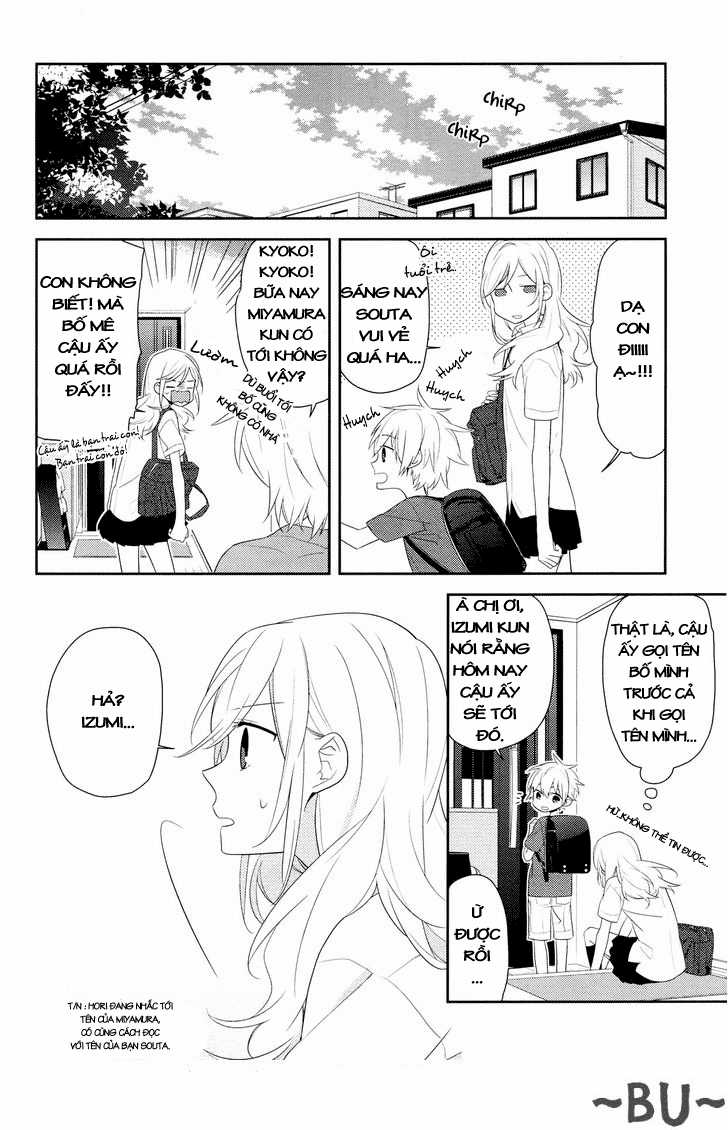 Horimiya Chapter 25 trang 15