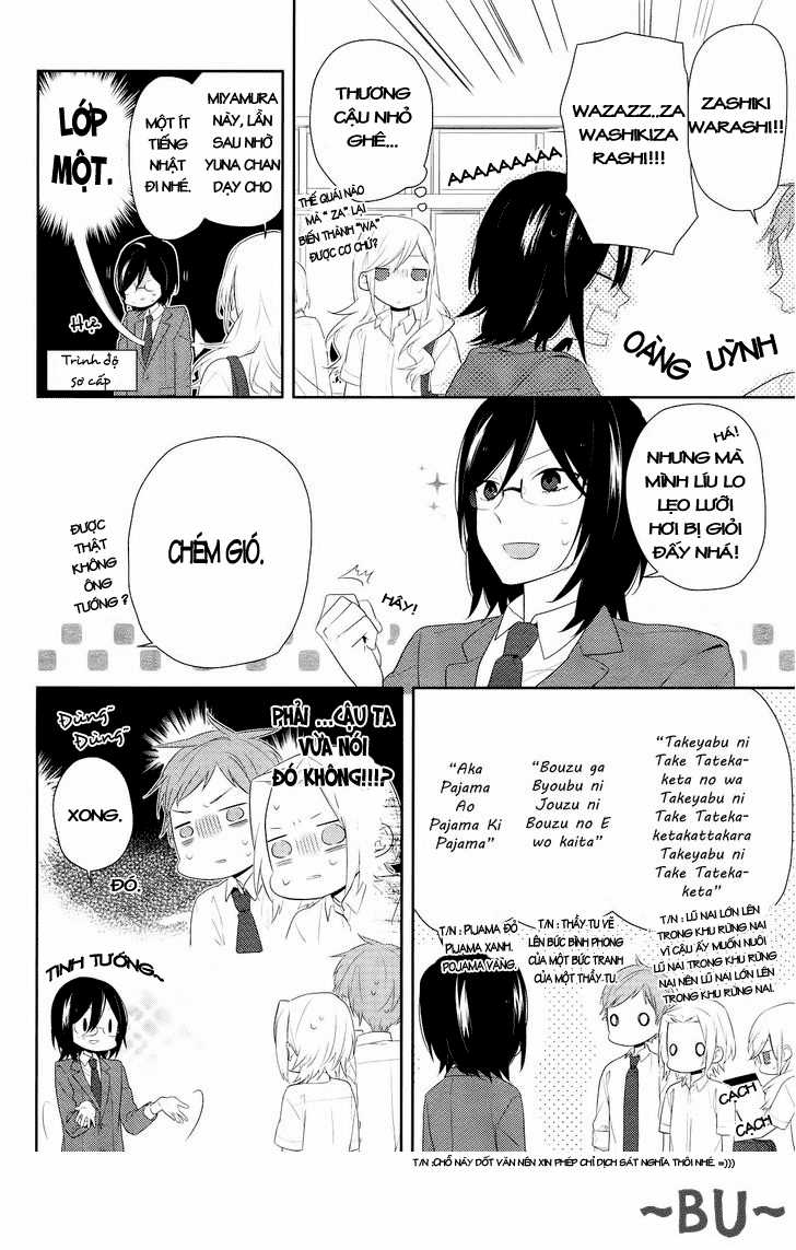 Horimiya Chapter 25 trang 19