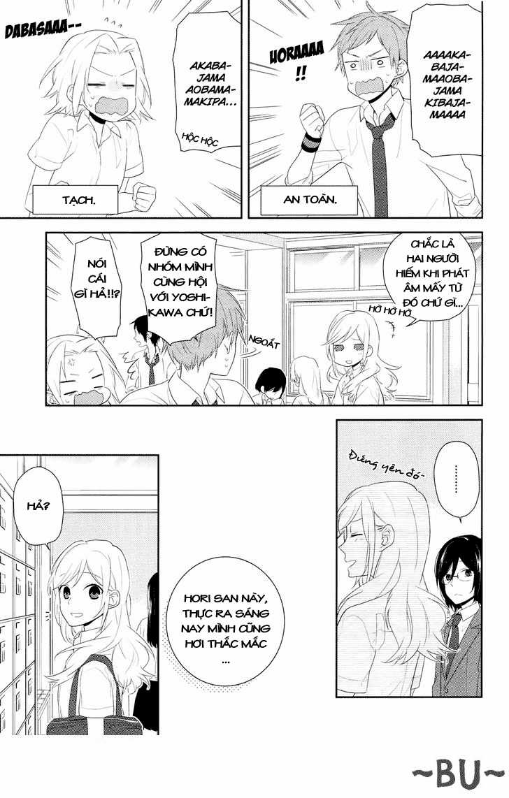 Horimiya Chapter 25 trang 20