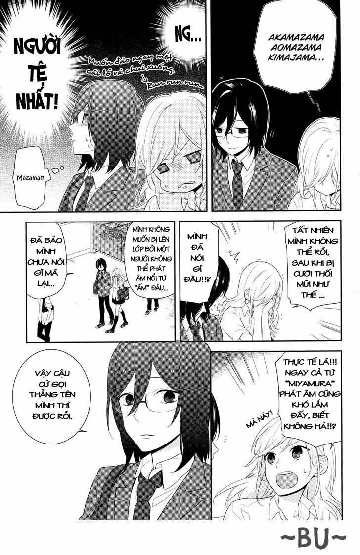 Horimiya Chapter 25 trang 22
