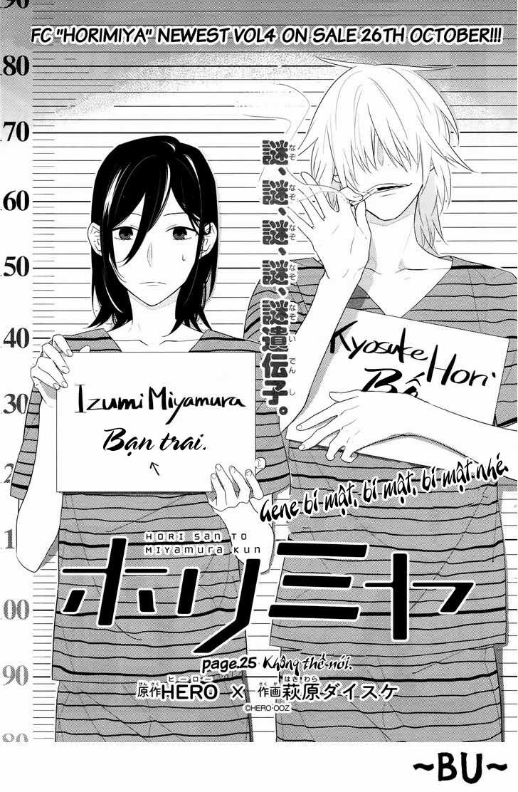 Horimiya Chapter 25 trang 4