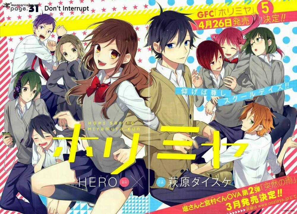 Horimiya Chapter 31 trang 1