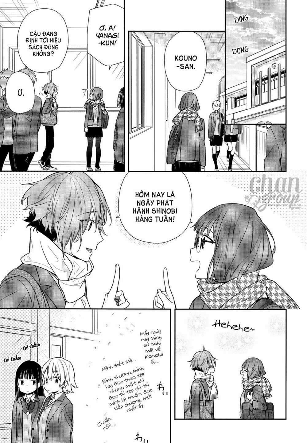 Horimiya Chapter 84: - Ngày phát hành trang 11