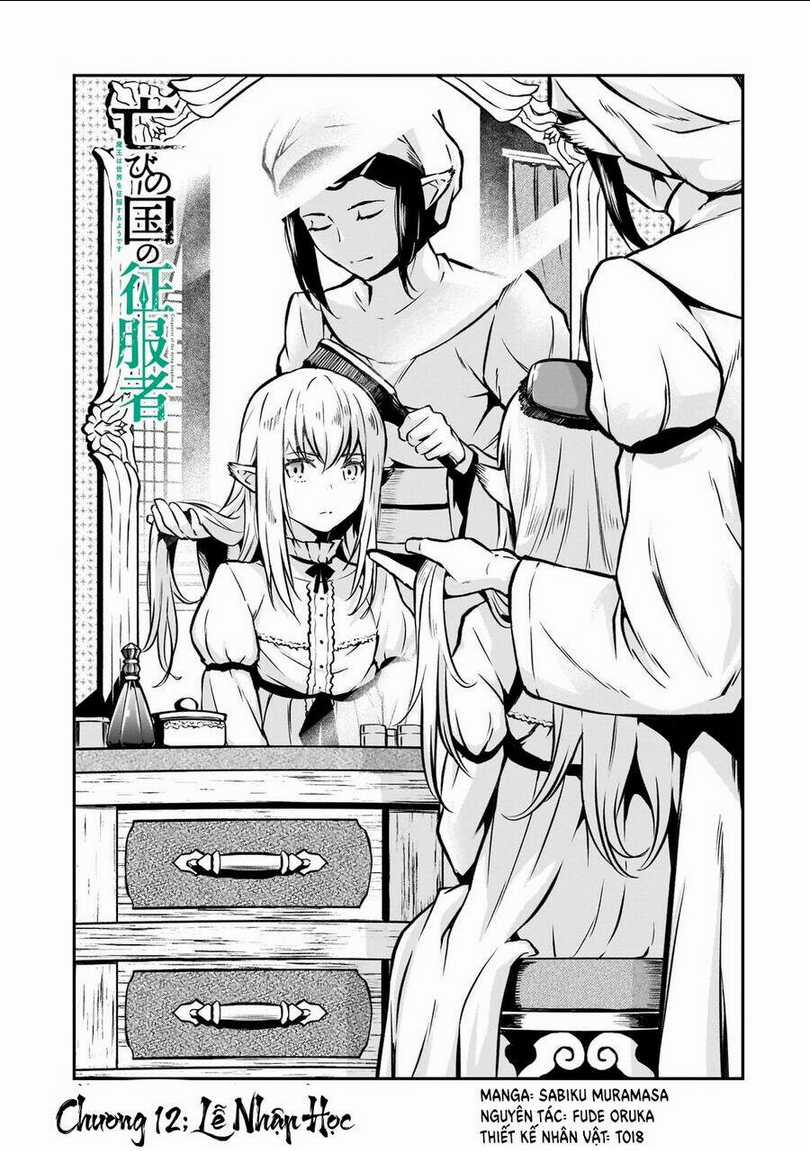 Horobi No Kuni No Seifukusha: Maou Wa Sekai O Seifuku Suru Youdesu Chapter 12 trang 2