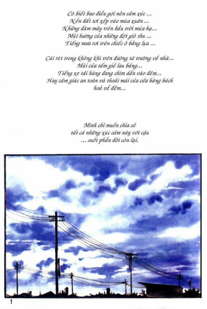 Hoshi No Koe Chapter 1 trang 2