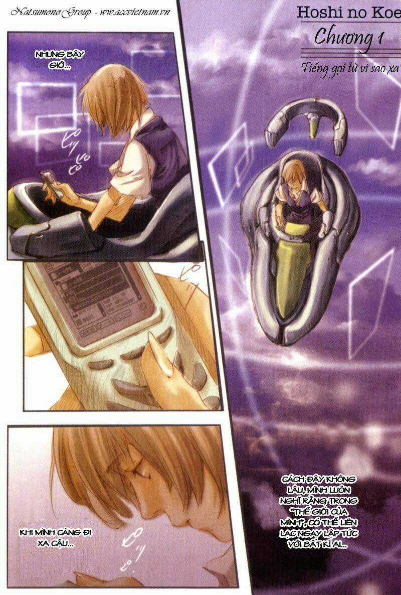 Hoshi No Koe Chapter 1 trang 4