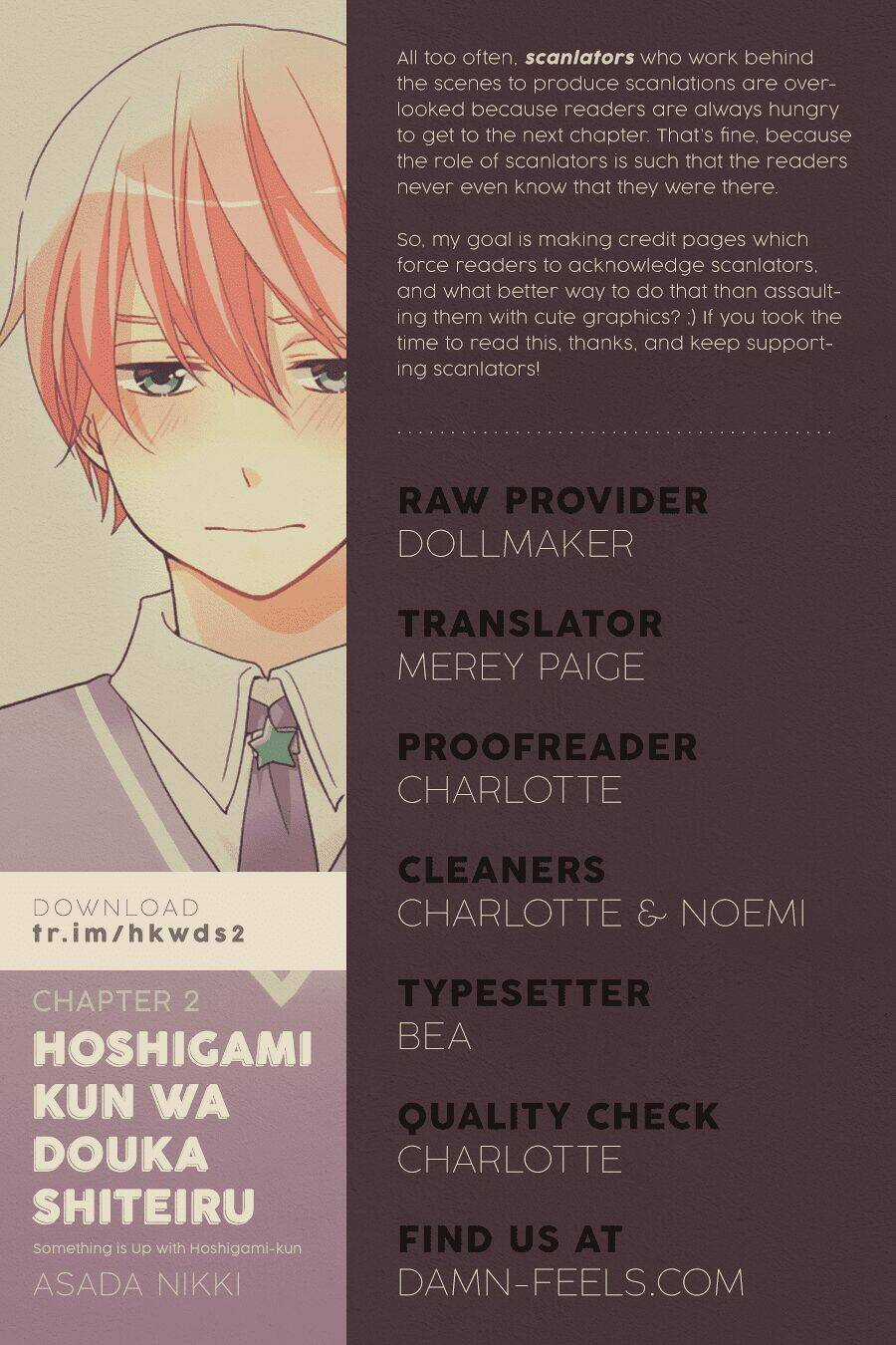 Hoshigami-Kun Wa Douka Shite Iru Chapter 2 trang 2