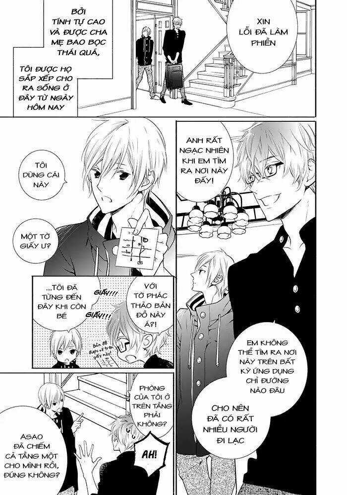 Hoshikuzu To Hatsukoi Hyaku-Nen Sou Monogatari Chapter 1 trang 12