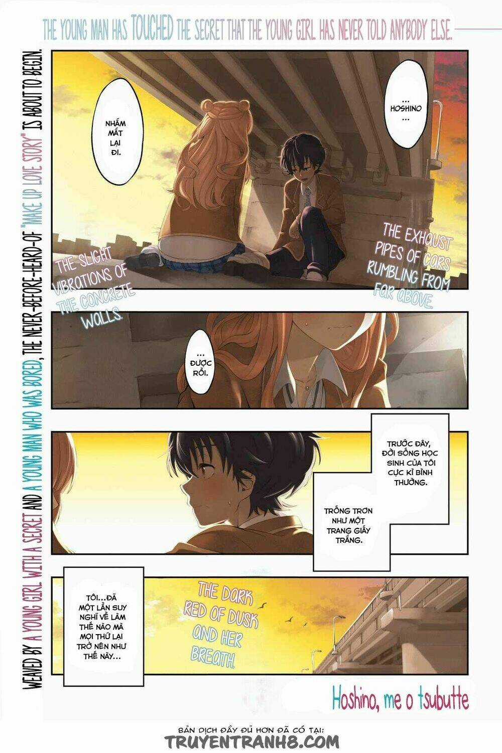 Hoshino, Me O Tsubette Chapter 1 trang 4
