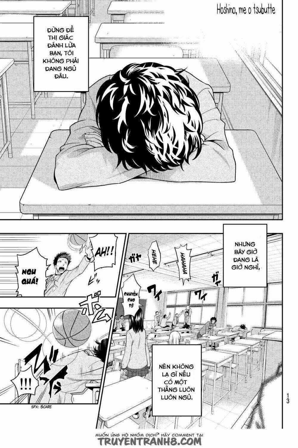 Hoshino, Me O Tsubette Chapter 1 trang 7