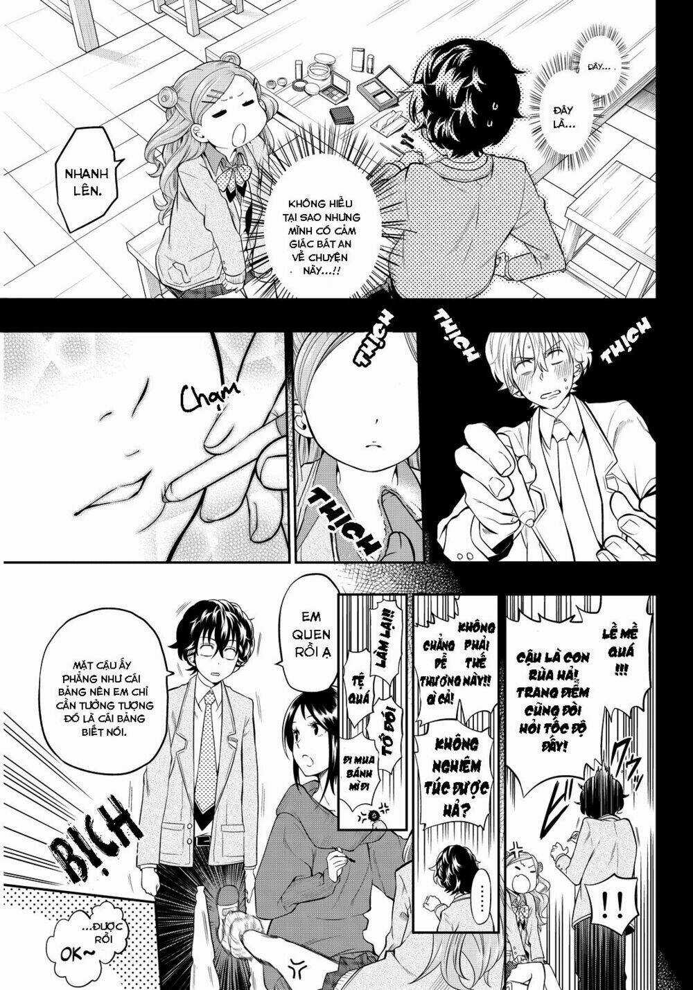 Hoshino, Me O Tsubette Chapter 3 trang 8