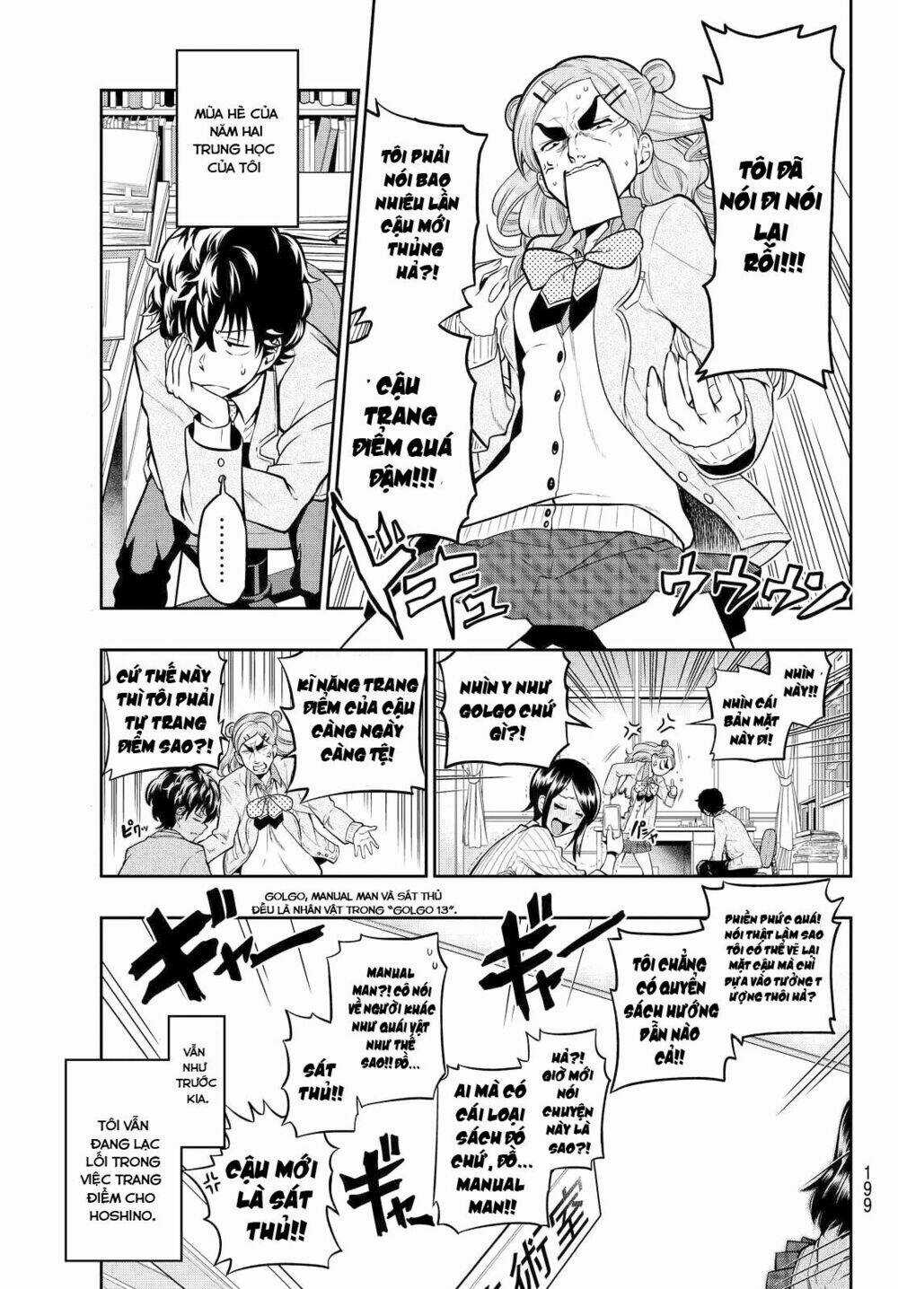 Hoshino, Me O Tsubette Chapter 4 trang 5