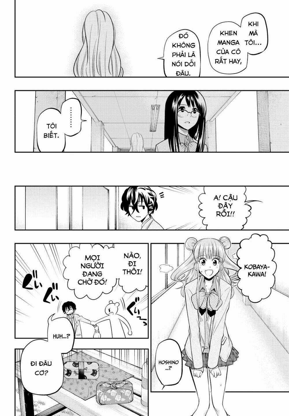 Hoshino, Me O Tsubette Chapter 49 trang 12