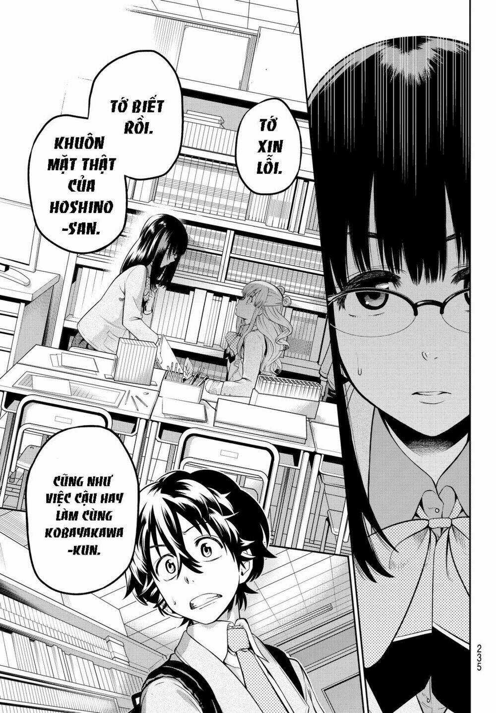 Hoshino, Me O Tsubette Chapter 5 trang 20