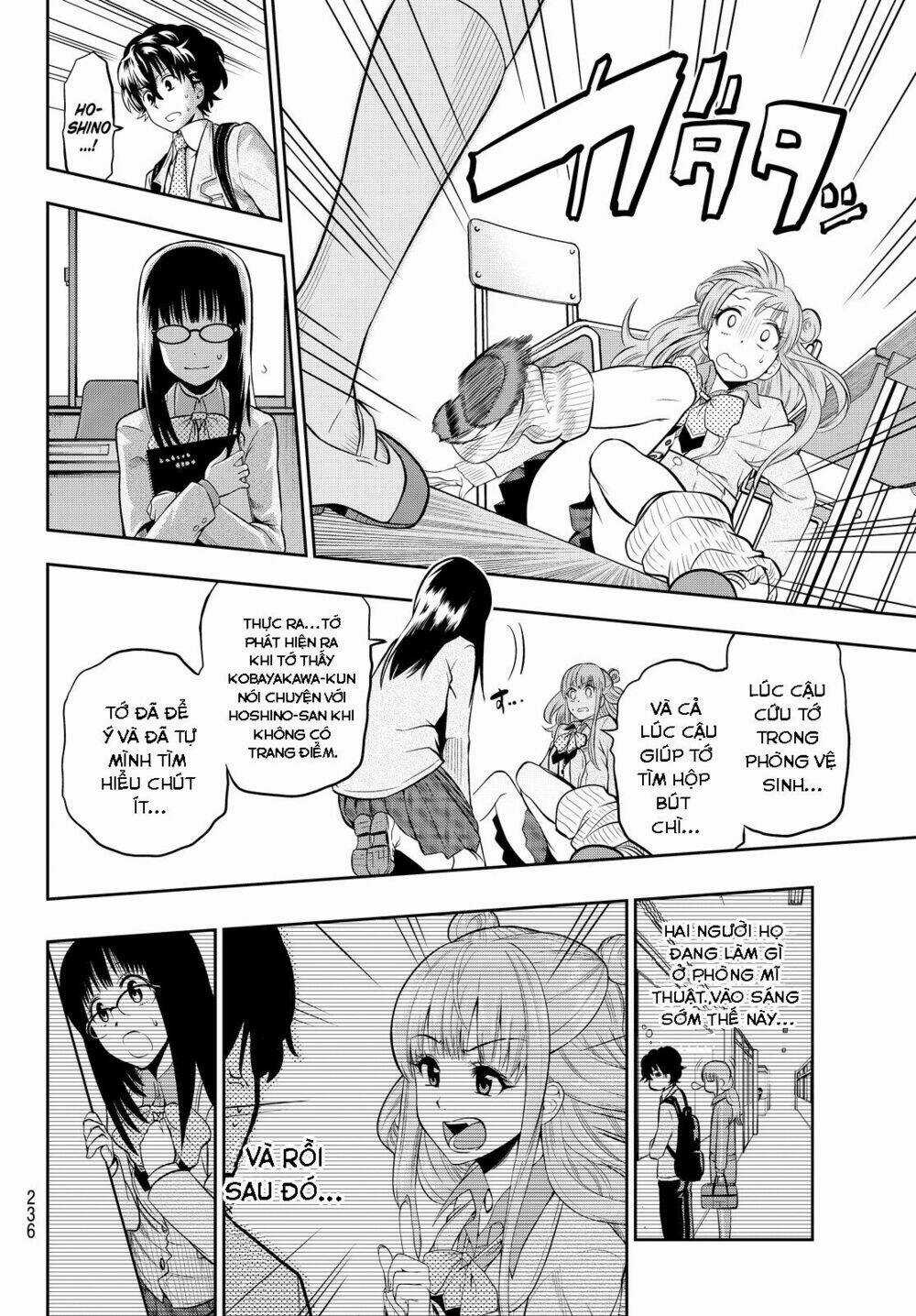 Hoshino, Me O Tsubette Chapter 5 trang 21